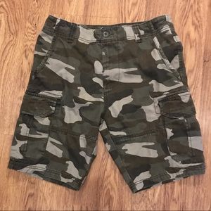 IRONCO. Camo Cargo Shorts